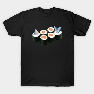 Sushi Lover Fish Head Sashimi T-Shirt